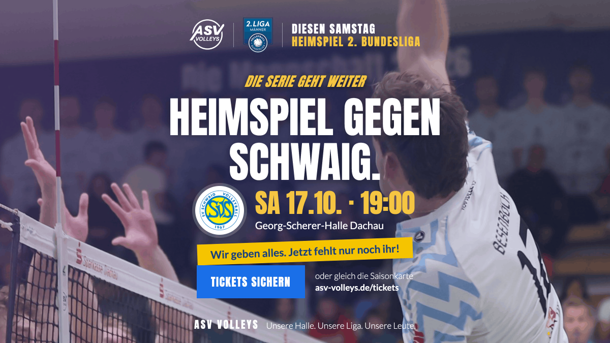 Tickets ASV Volleys
