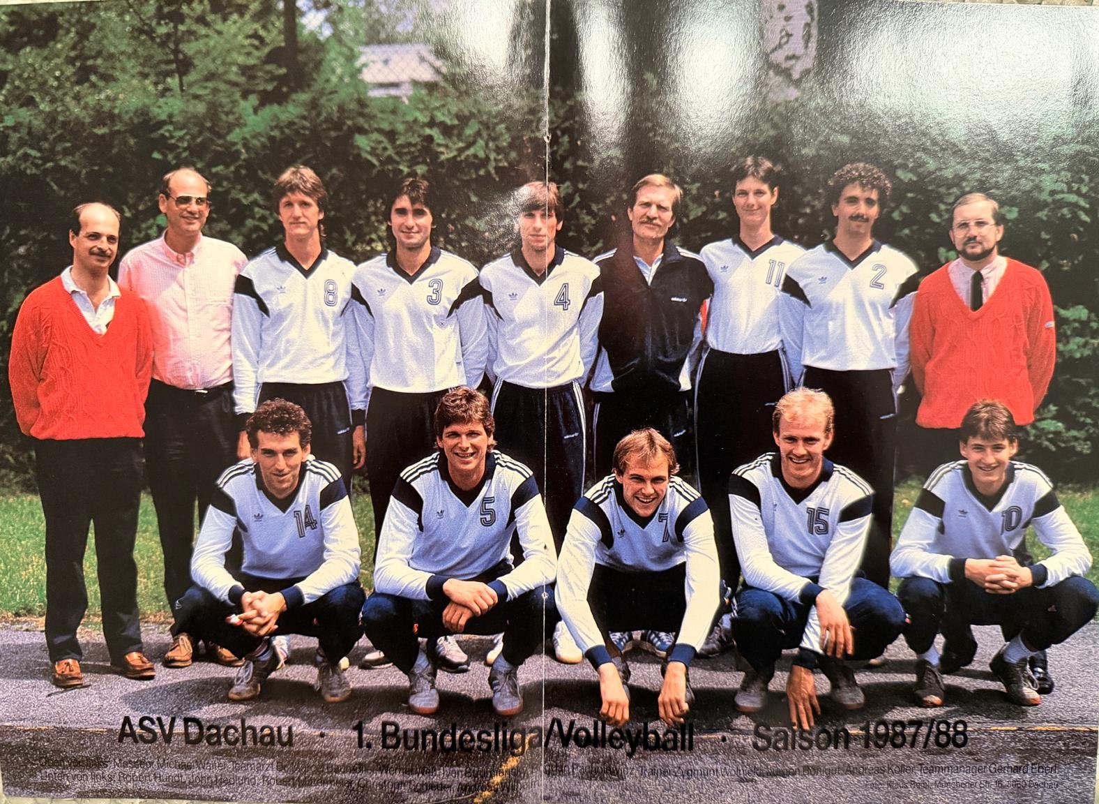 Die Mannschaft der Saison 1987/88
